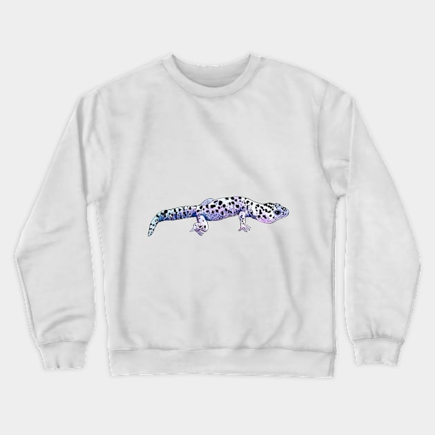 gecko Crewneck Sweatshirt by VicaVeresk